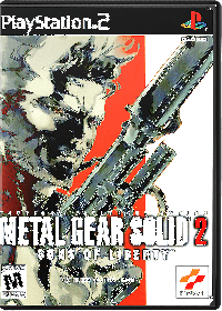 Totally Unauthorized Metal Gear Solid 2 Sons of Liberty Playstation 2 US box art